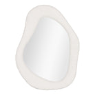 Bosa Mirror - Mirror, teddy, white 46,5x61 cm