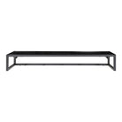 Vita Hat shelf - Hat shelf, black shelf, black frame 80x28 cm
