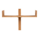 Villa Shelf - Wall shelf, bamboo, nature 50x36 cm