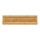 Ember Wall Shelf - Wall shelf, bamboo, nature 45x10x12 cm