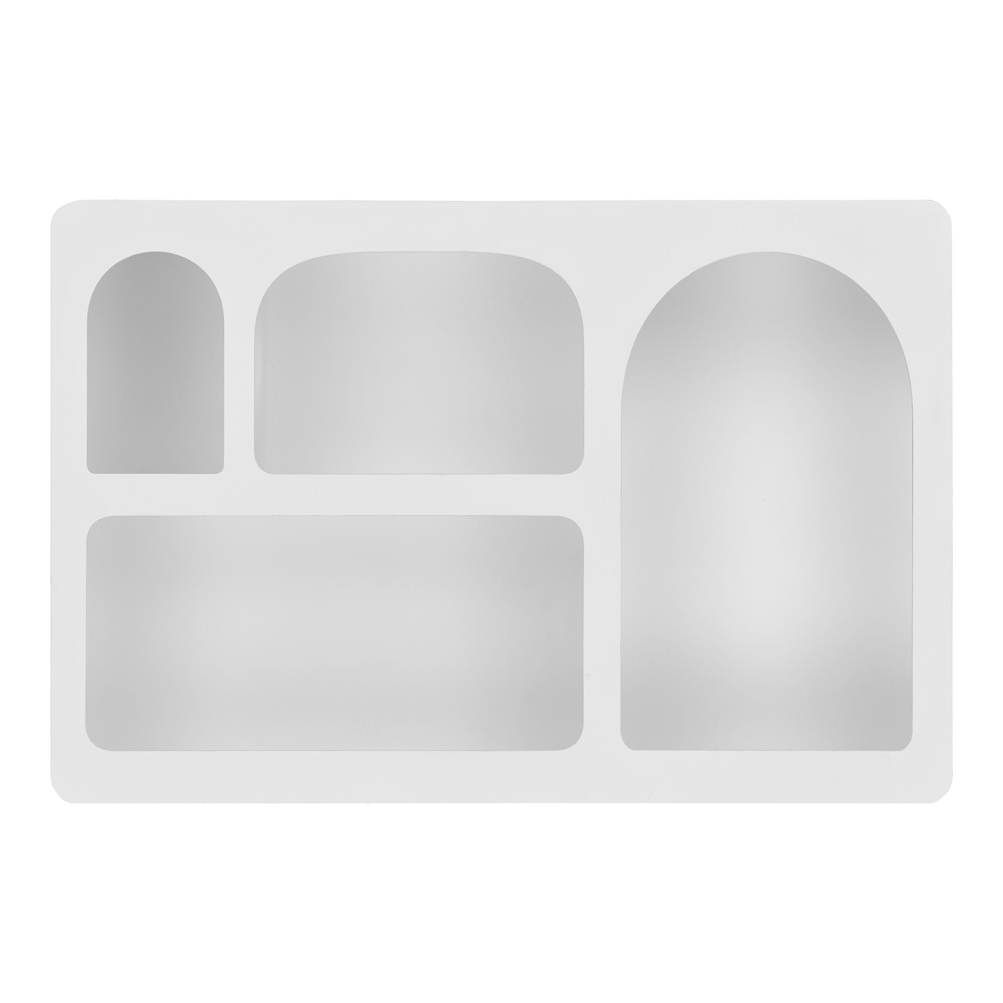 Bryne Wall Shelf - Wall Shelf, wood, white 40x13x60 cm