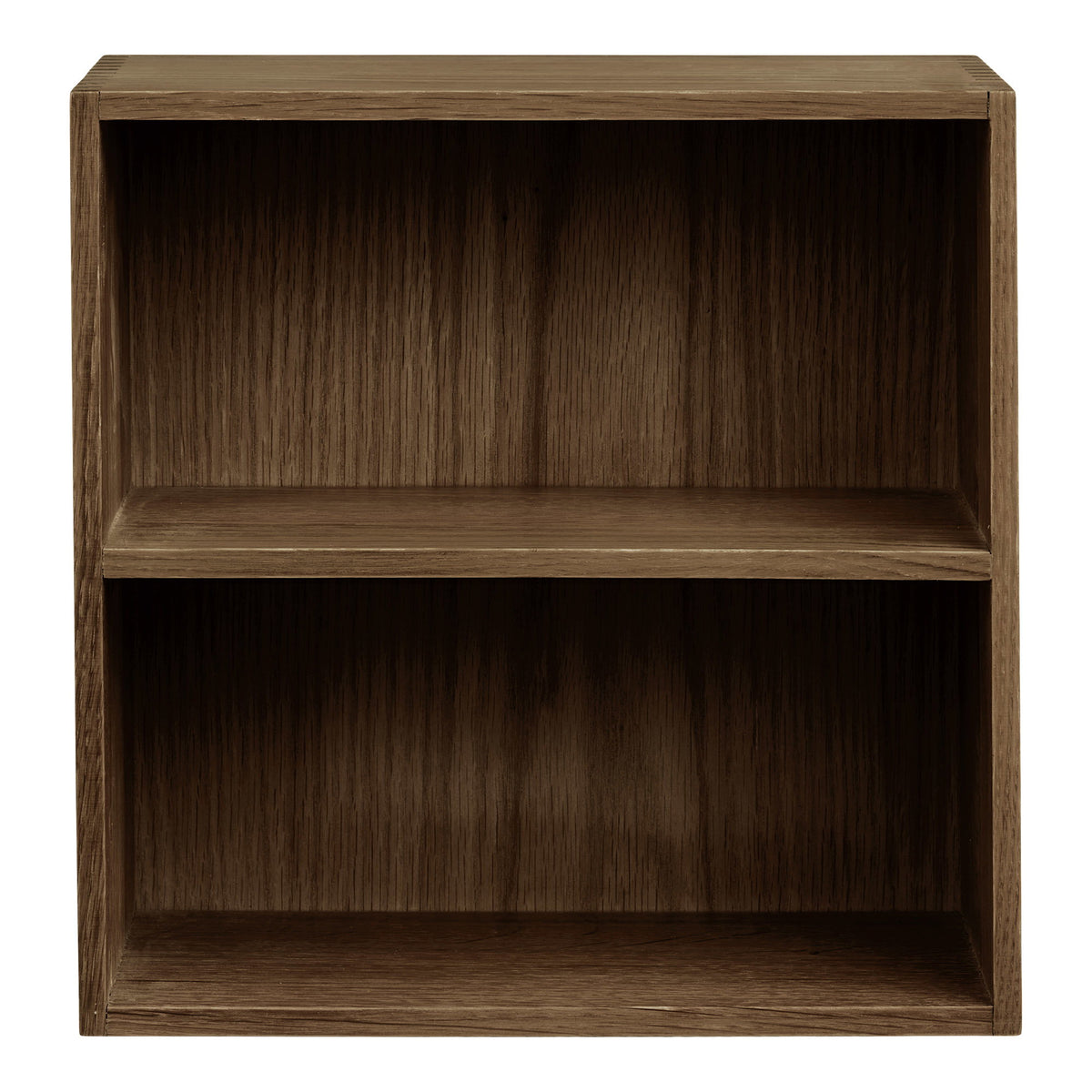 Townsville Wall Shelf with vertical rooms - Dark Brown