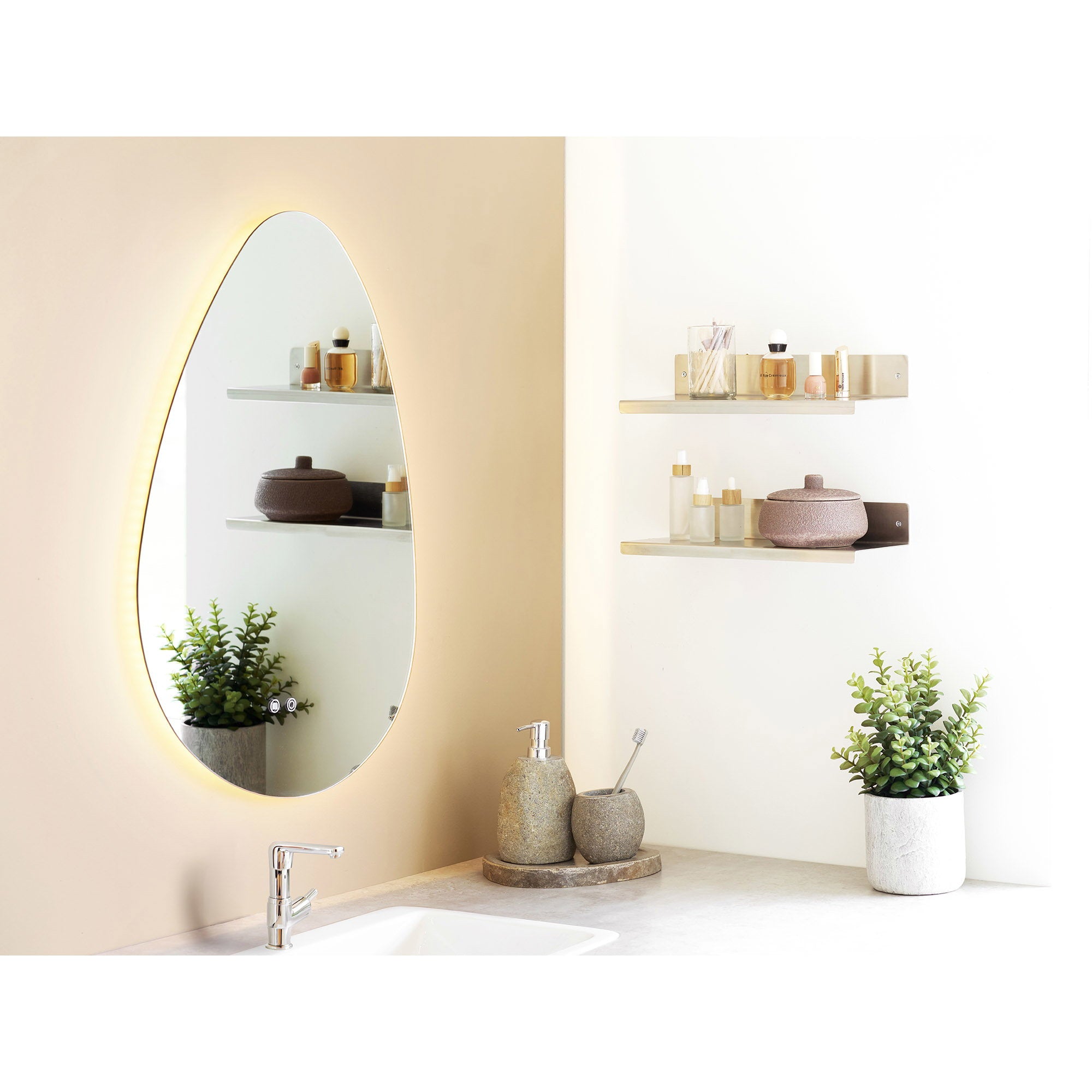 Nagoya Wall Shelf - Silver
