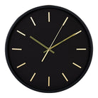 Kensington Wall Clock - Wall clock, black, silent movement ø35 cm