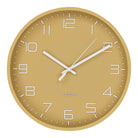 Rosolini Wall Clock - Wall clock, ocher, silent movement ø30 cm