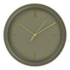 Rossano Wall Clock - Wall clock, green, silent movement ø30 cm
