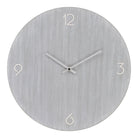 Ravenna Wall Clock - Wall clock, MDF, light grey, silent movement ø40