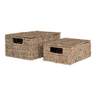 Venoso Baskets - Baskets, seagrass, nature set of 2