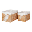 Bustelo Baskets - Baskets, paper, natural, set of 2