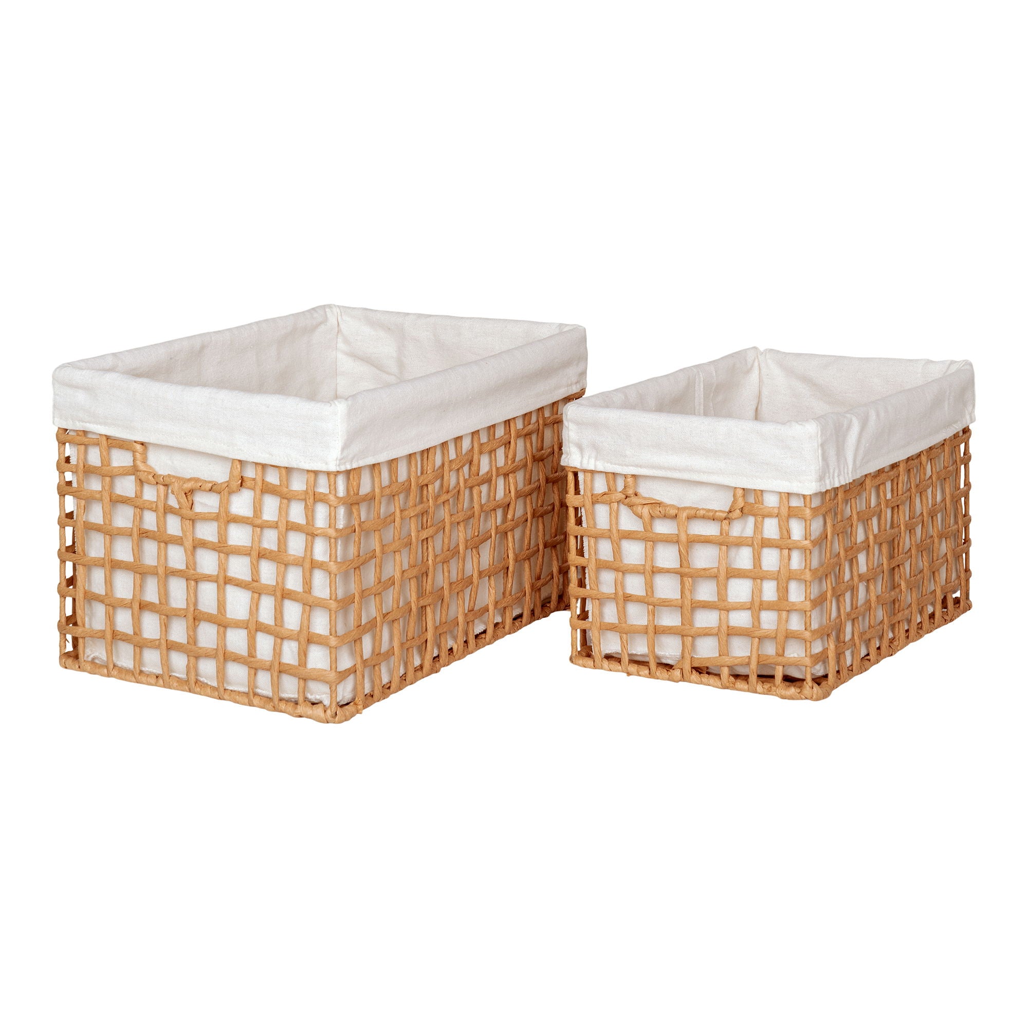 Bustelo Baskets - Baskets, paper, natural, set of 2