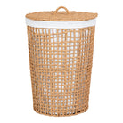 Pomal Laundry Basket - Laundry Basket, paper, natural/white, ø42x56 cm