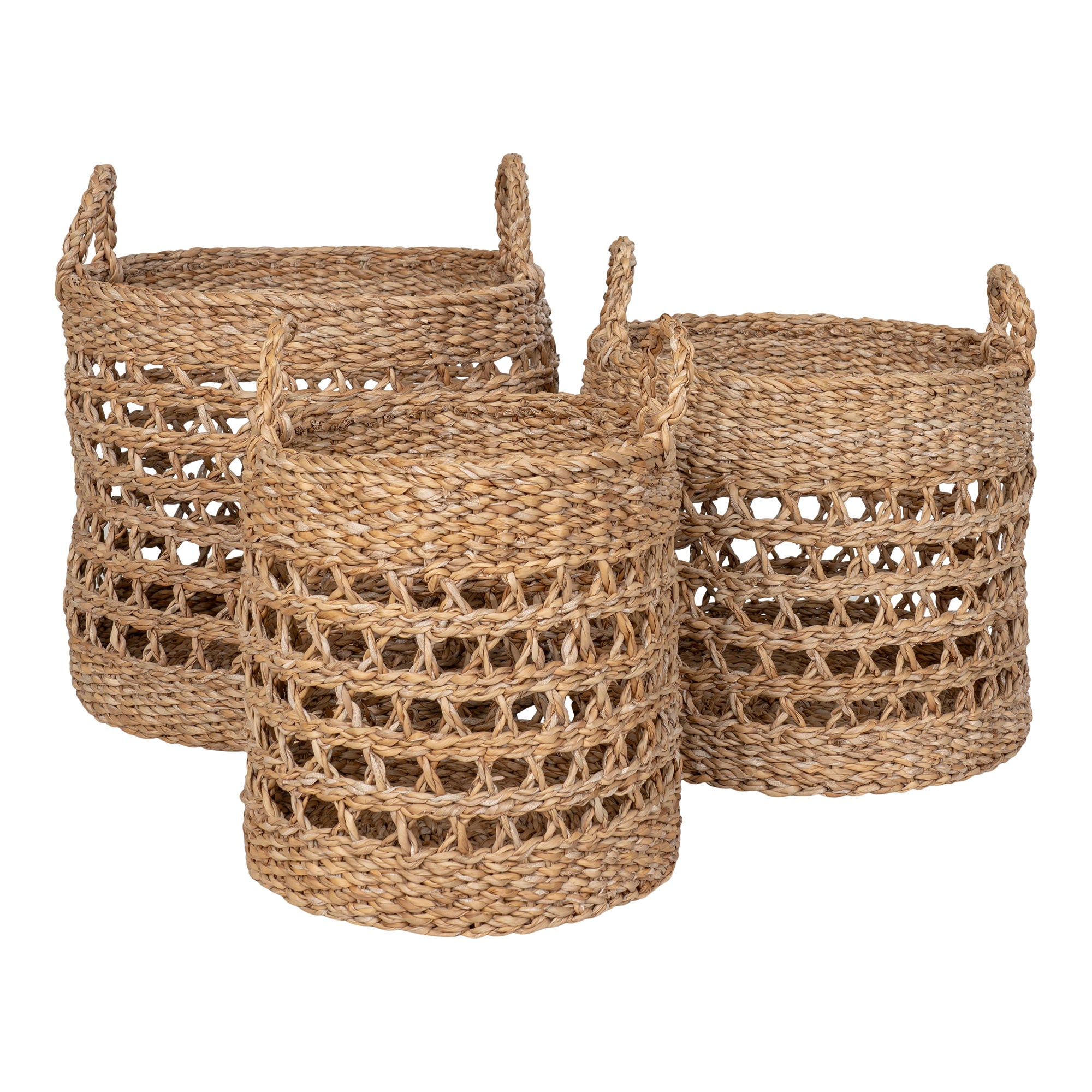 Balok Baskets - Baskets, seagrass, natural, set of 3