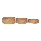 Batam Baskets - Baskets, seagrass, natural, set of 3