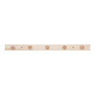 Abano Coat Rack  - Coat rack, poplar wood, nature 70x5 cm