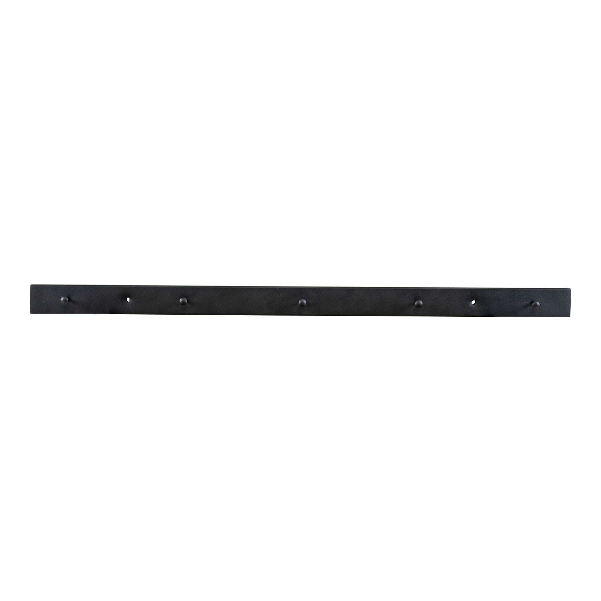 Vita Coat rack - Coat rack, steel, black 70x4x4 cm