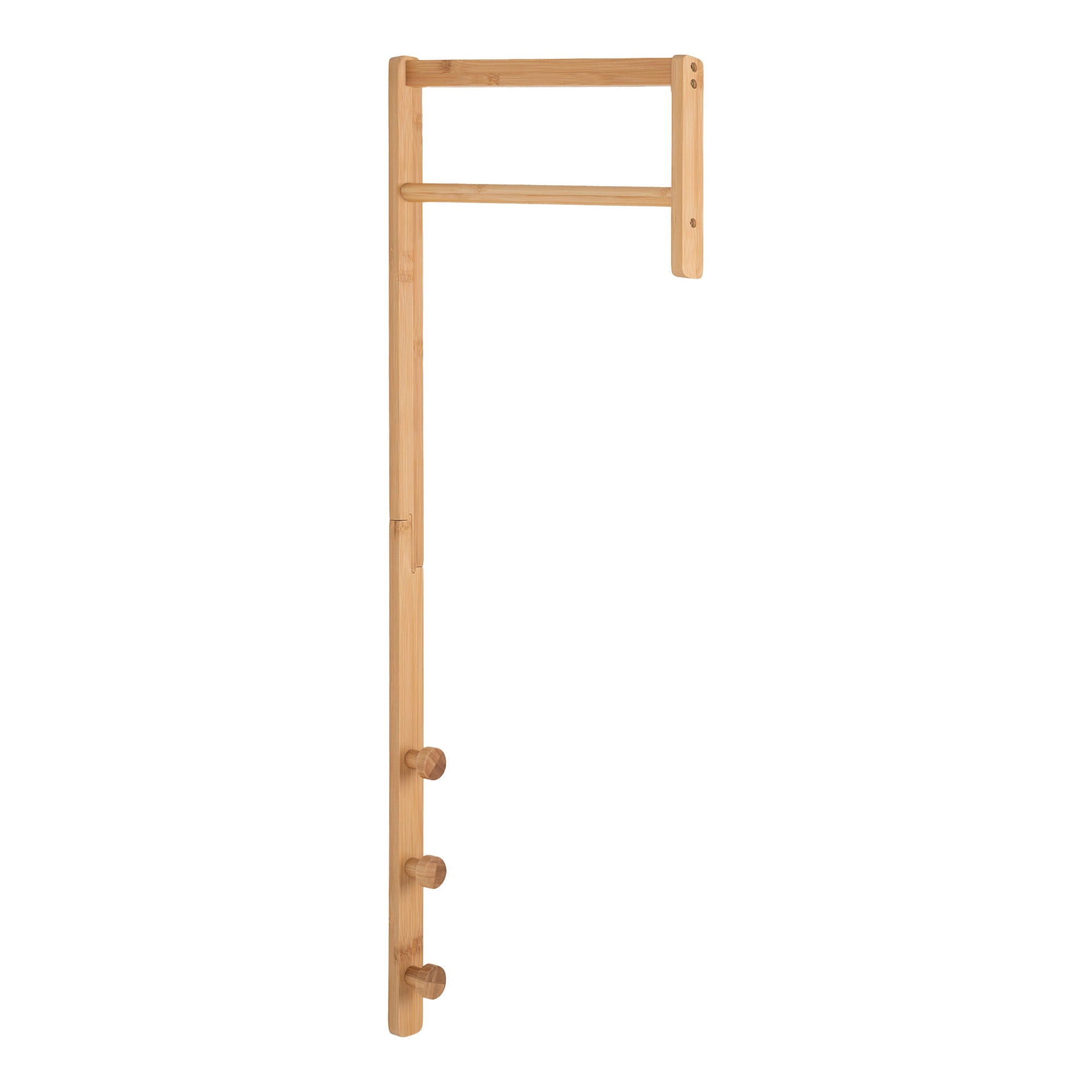 Trento Clothes Rack - Clothes Rack, bamboo, nature, 3x30x82 cm