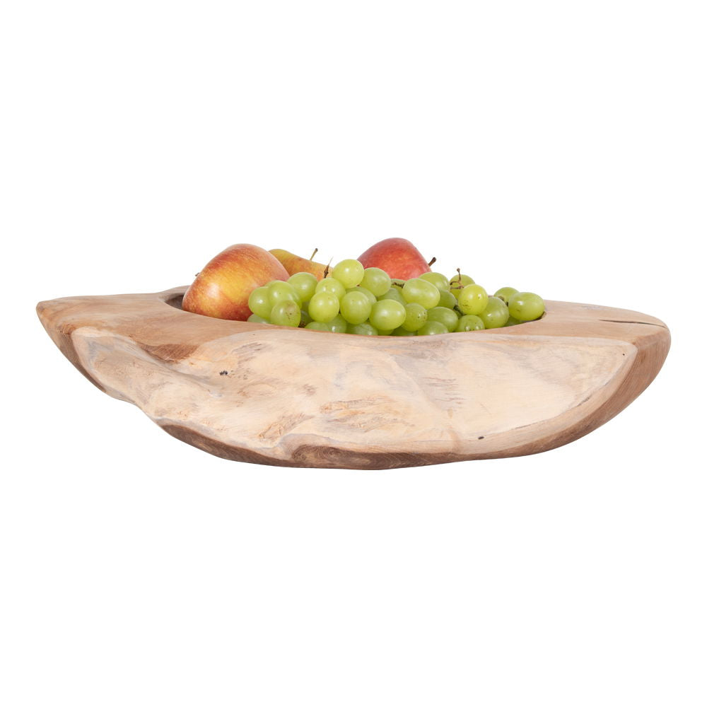 Rio Bowl - Bowl, teak, nature ø40x12 cm