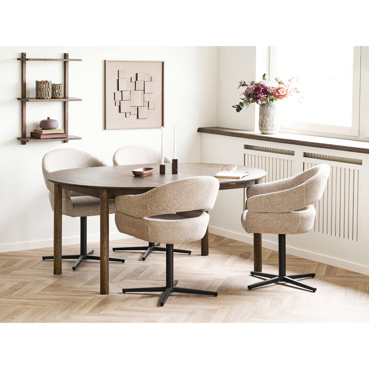 Candle Holders - Brown