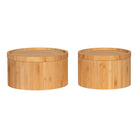 Chefalu Storage Box - Storage Box, bamboo, natural set of 2