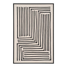 Lipari Canvas Print - Canvas print, canvas, black/beige, No.3 60x90 cm