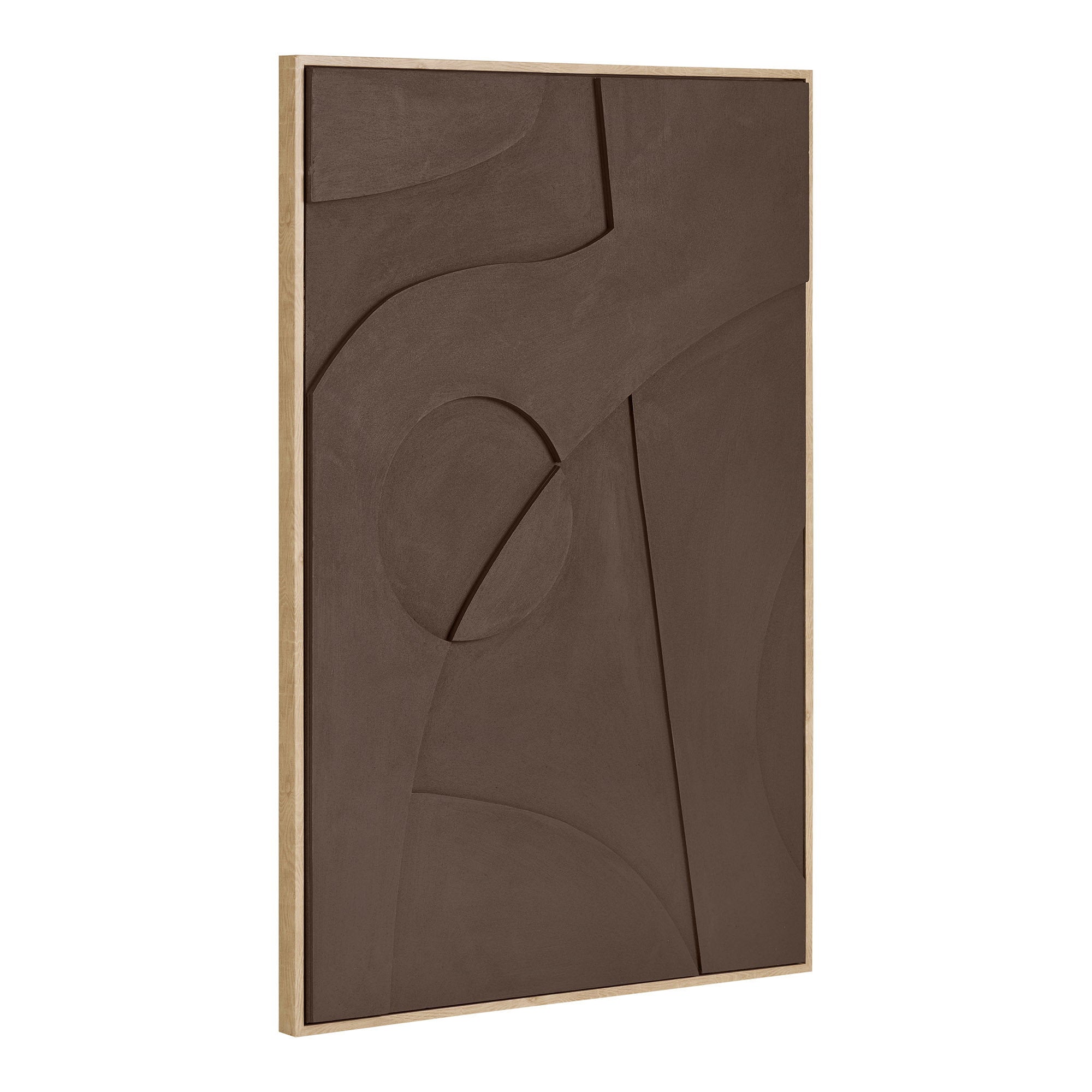 Isabella Relief Wall Decoration - Brown