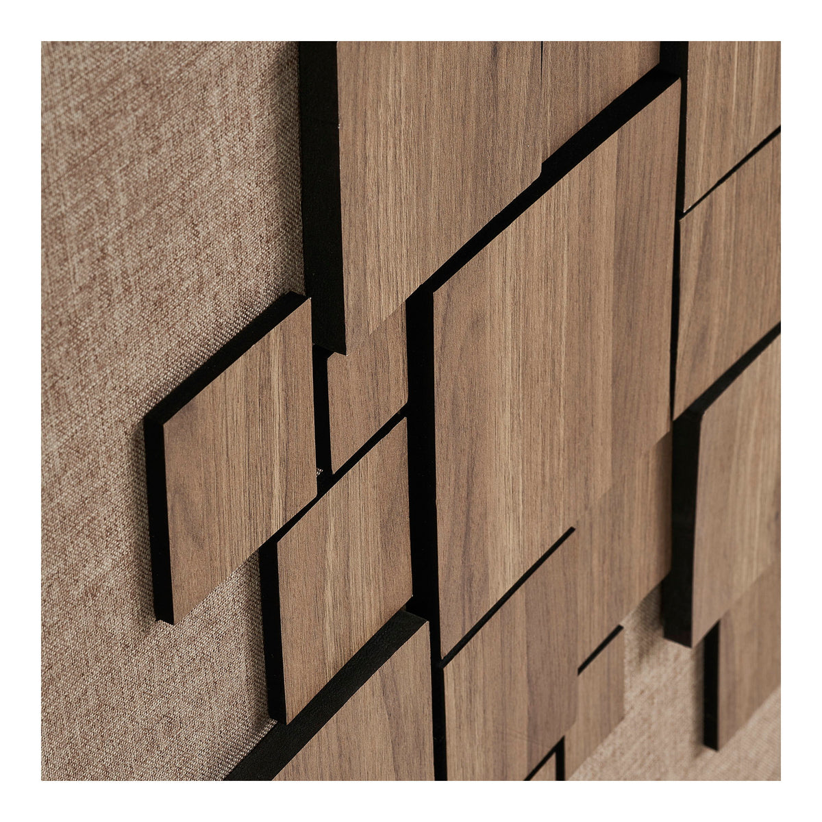 Gala Relief Wall Decoration - Brown