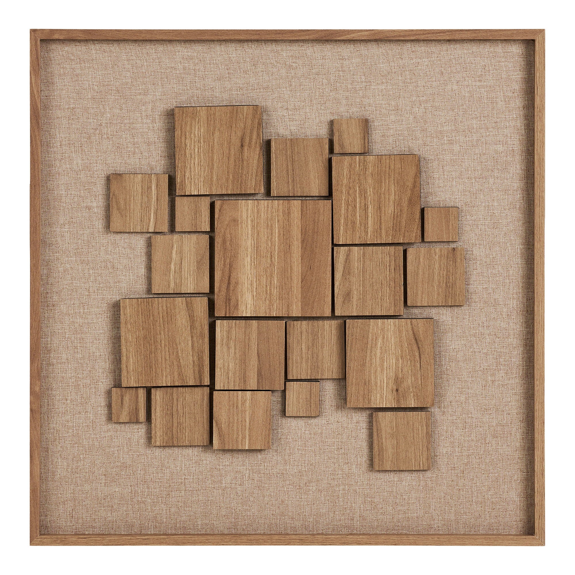 Gala Relief Wall Decoration - Brown
