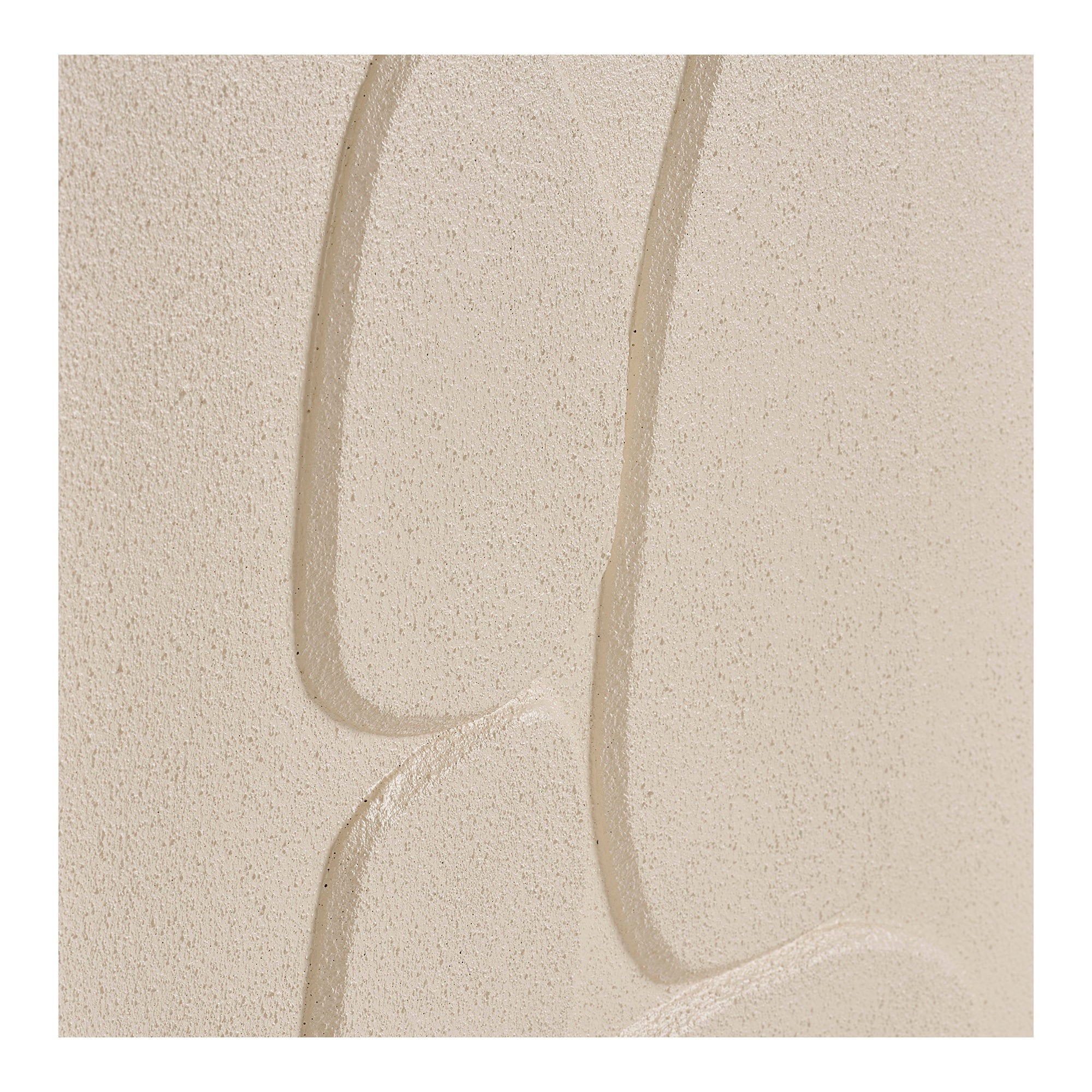 Victoria Relief Wall Decoration - Beige