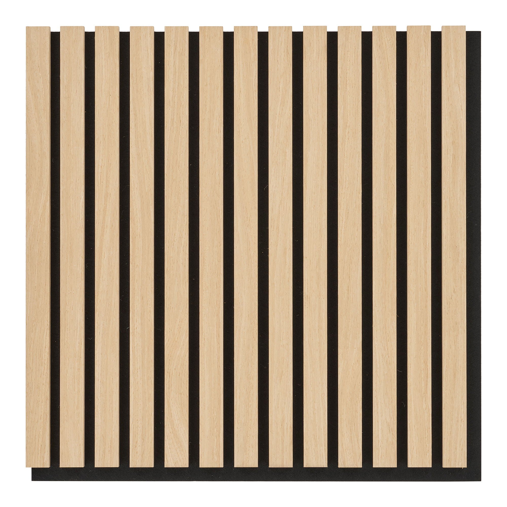 Acoustic Panel - Acoustic panel, wood veneer, natural, oak look 520x520x22 mm