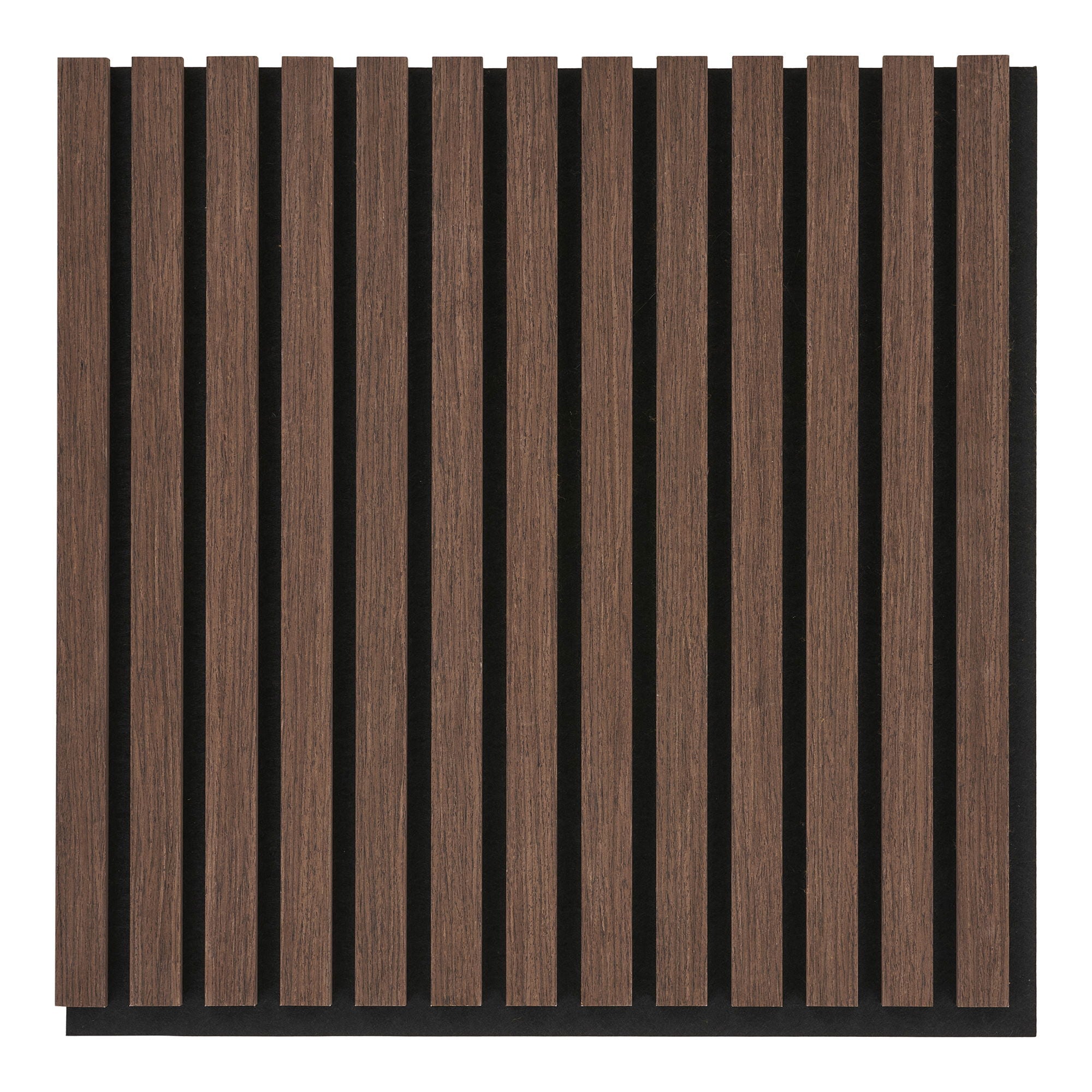 Acoustic Panel - Acoustic panel, wood veneer, walnut, walnut look 520x520x22 mm