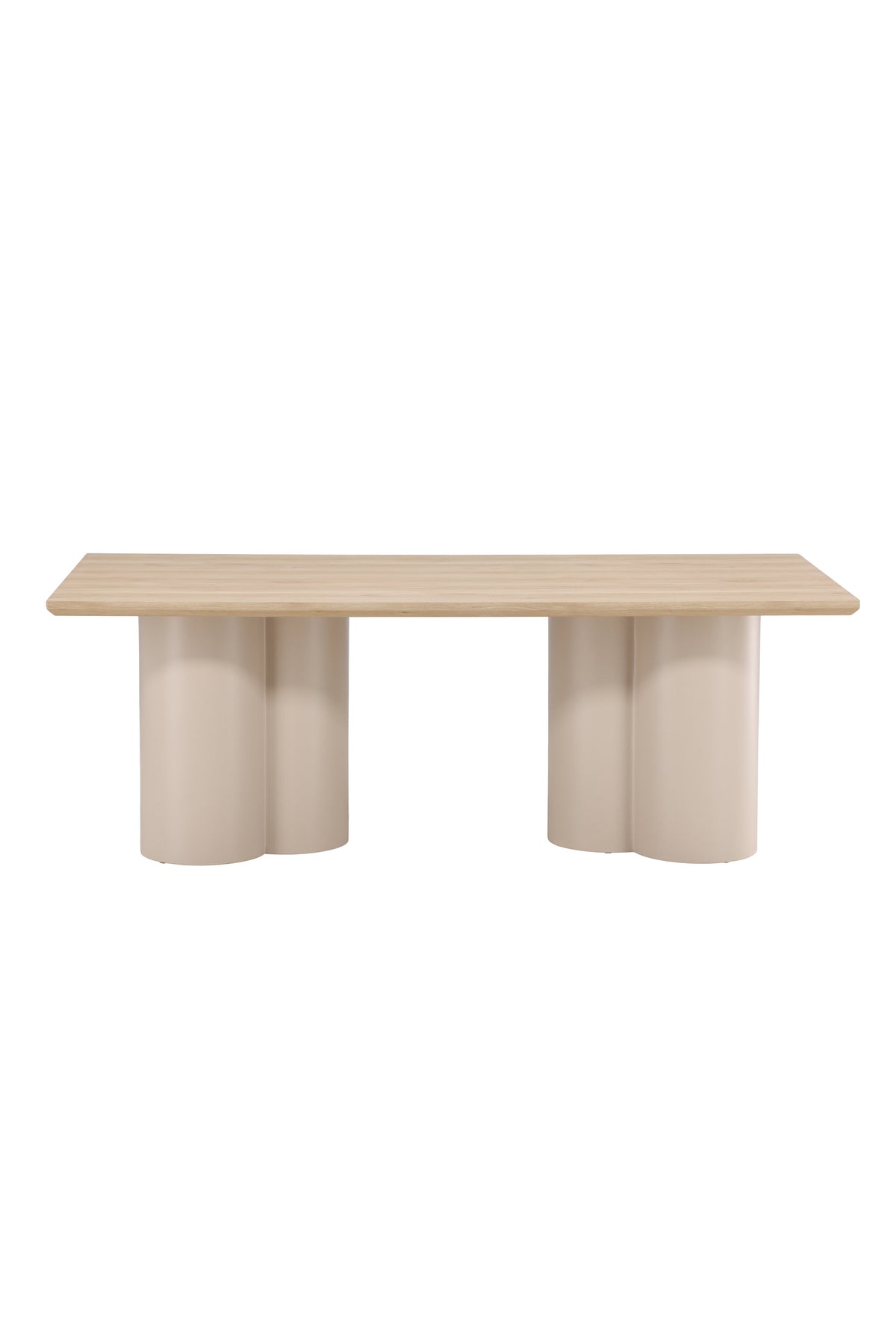 Olivia Rectangular Dining Table – Whitewash