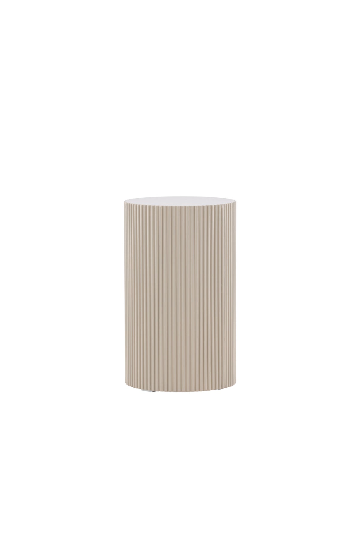 Lenox Side Table – Beige
