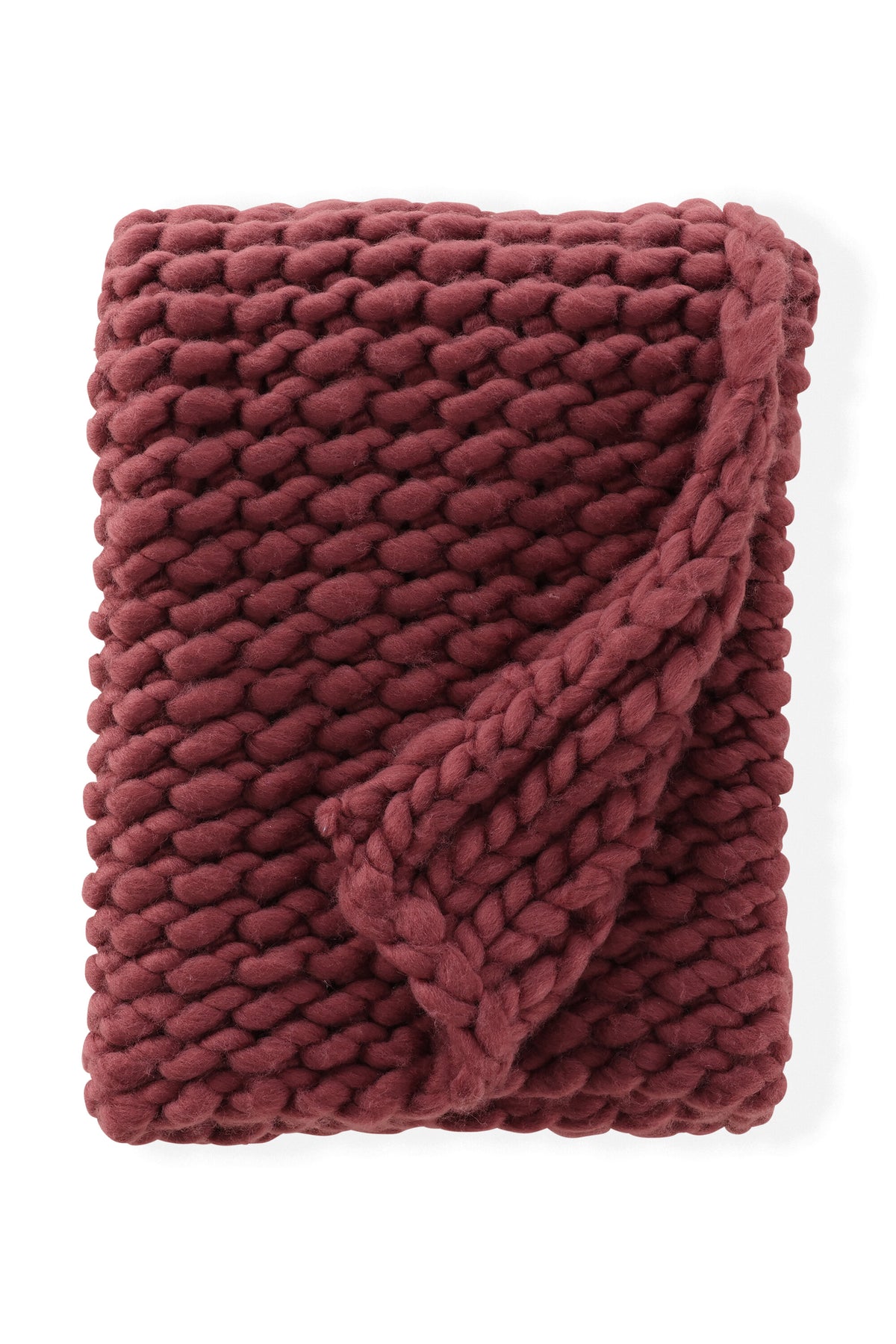 Kate Throw – Burgundy