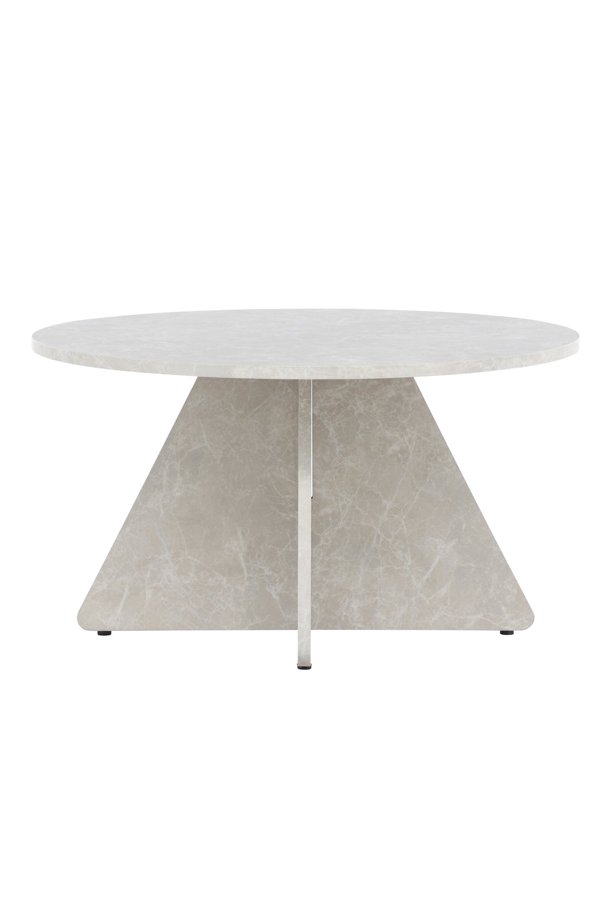 Bootcut Sofa Table – Beige
