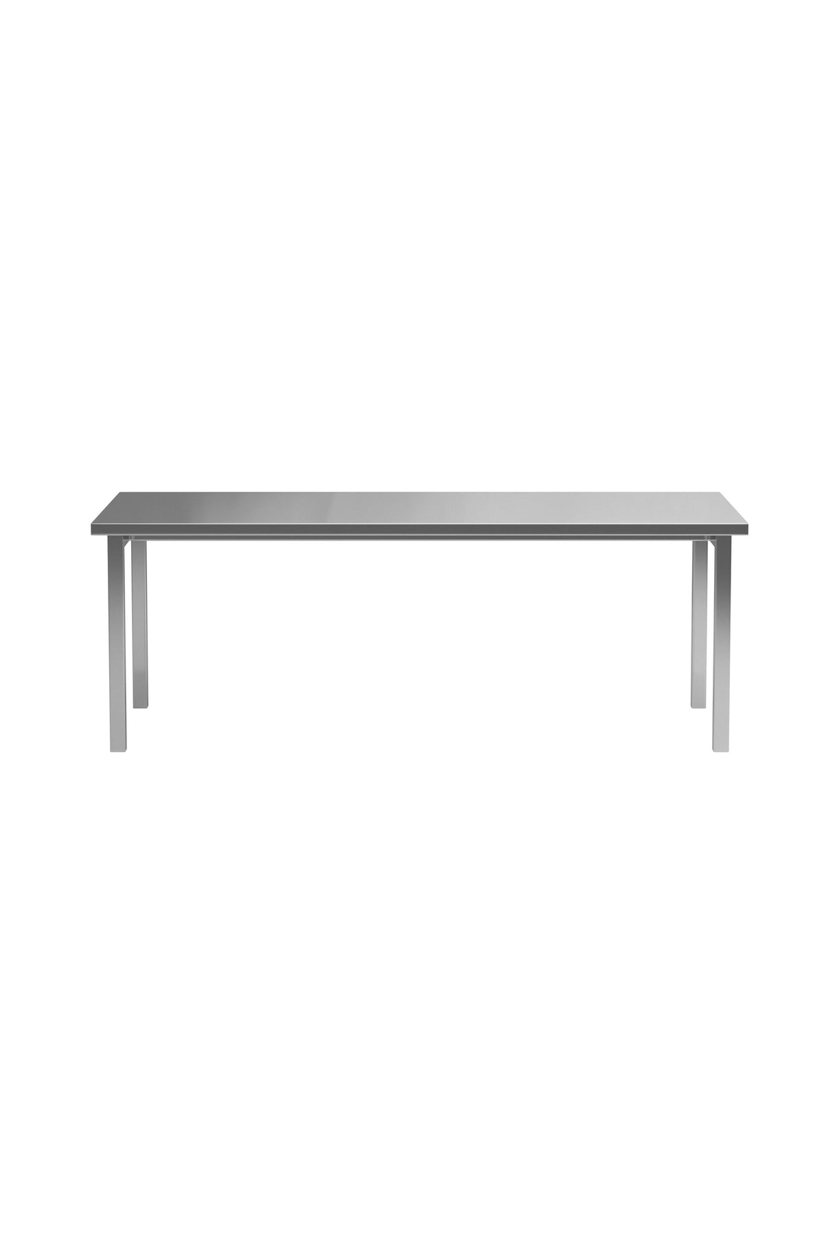Cilo Rectangular Dining Table – Silver
