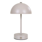 Holt Table Lamp - Table lamp, rechargeable, metal, sand/steel