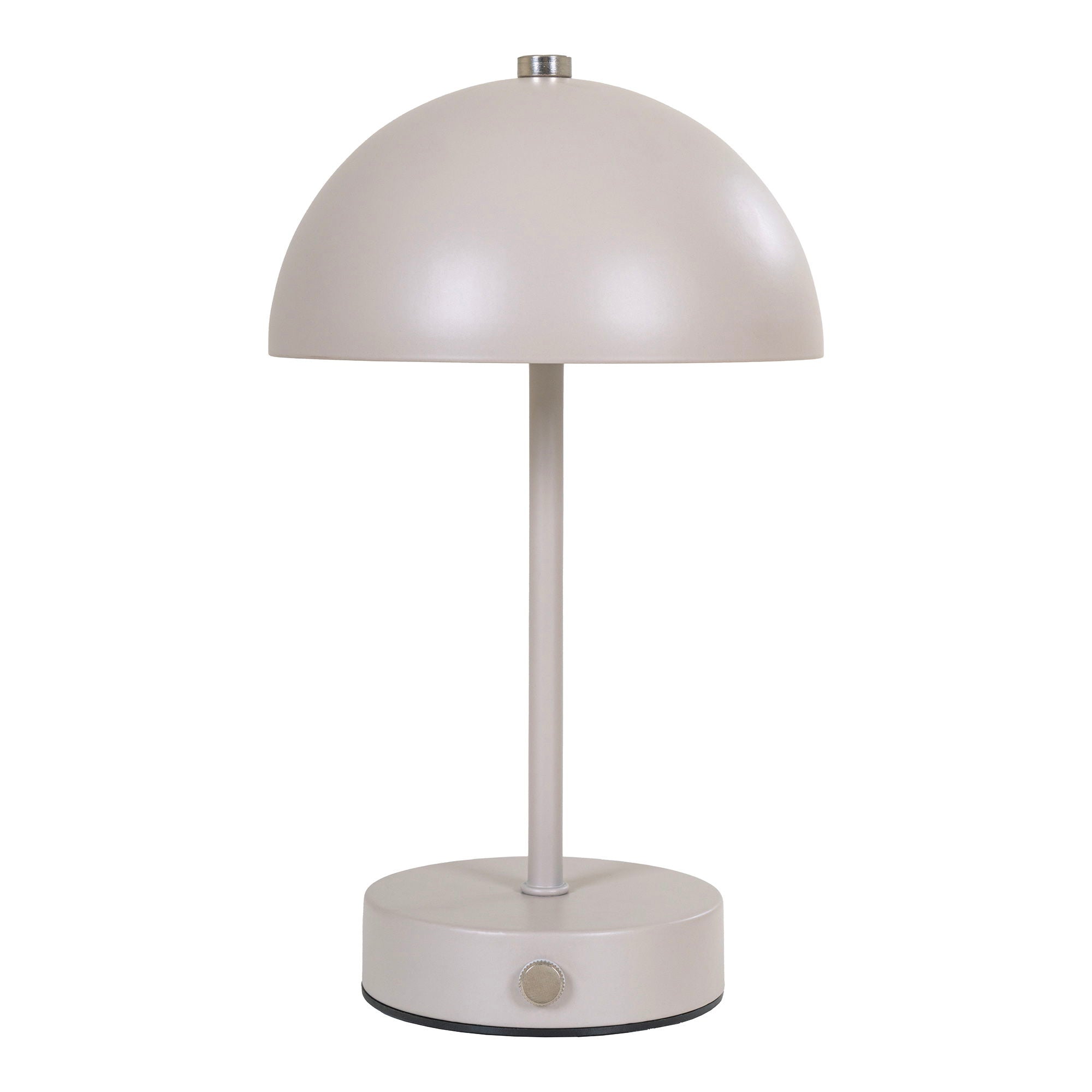 Holt Table Lamp - Table lamp, rechargeable, metal, sand/steel