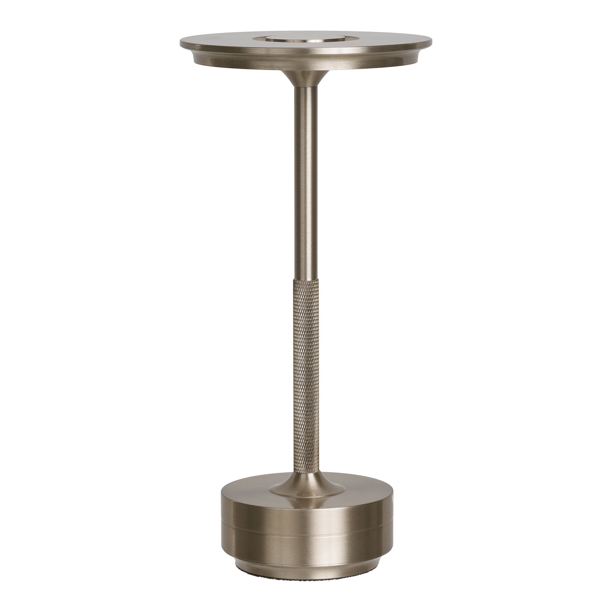 Lyneham Table Lamp  - Table lamp, rechargeable, metal, silver