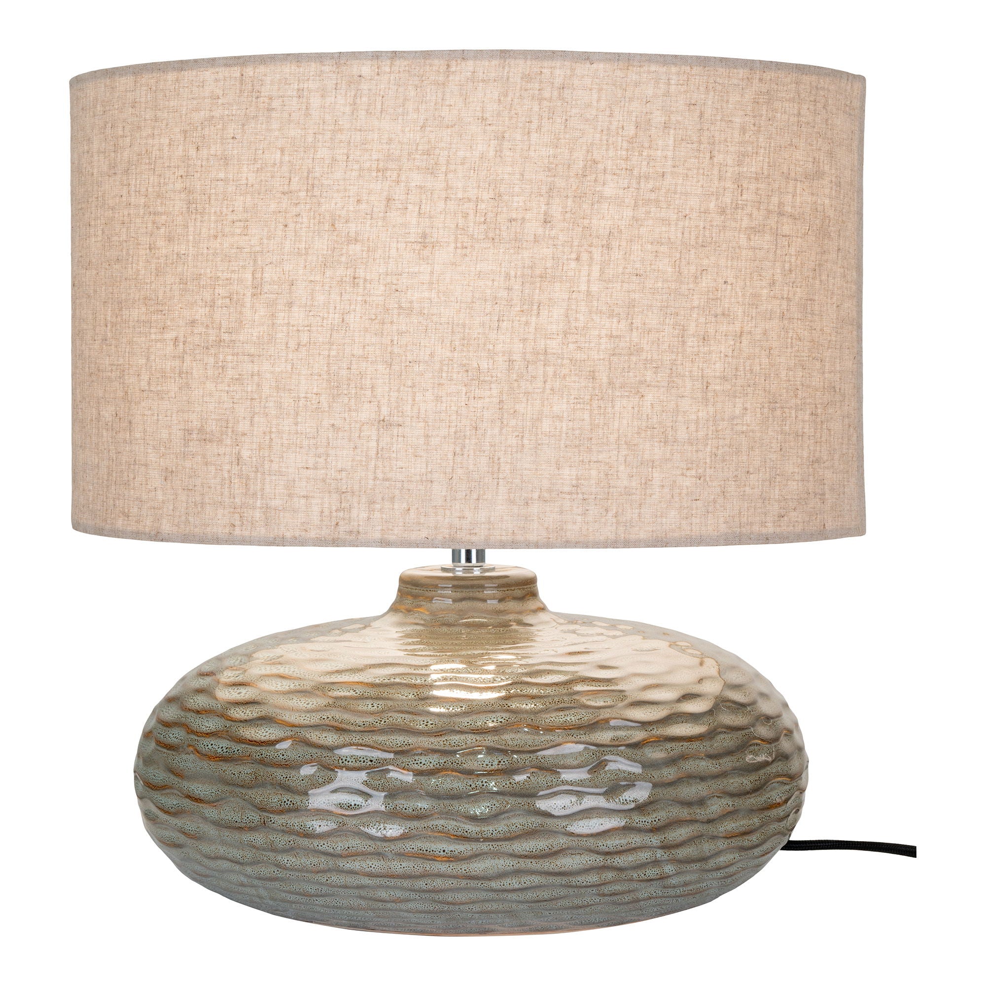 Oldham Table Lamp - Table Lamp with lamp shade, ceramic, green