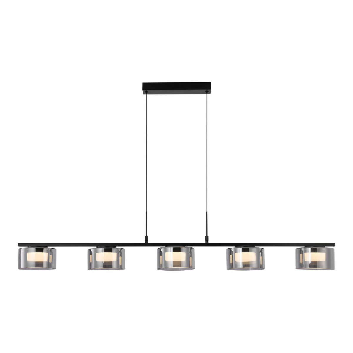 Cholet Pendant - Black / Clear