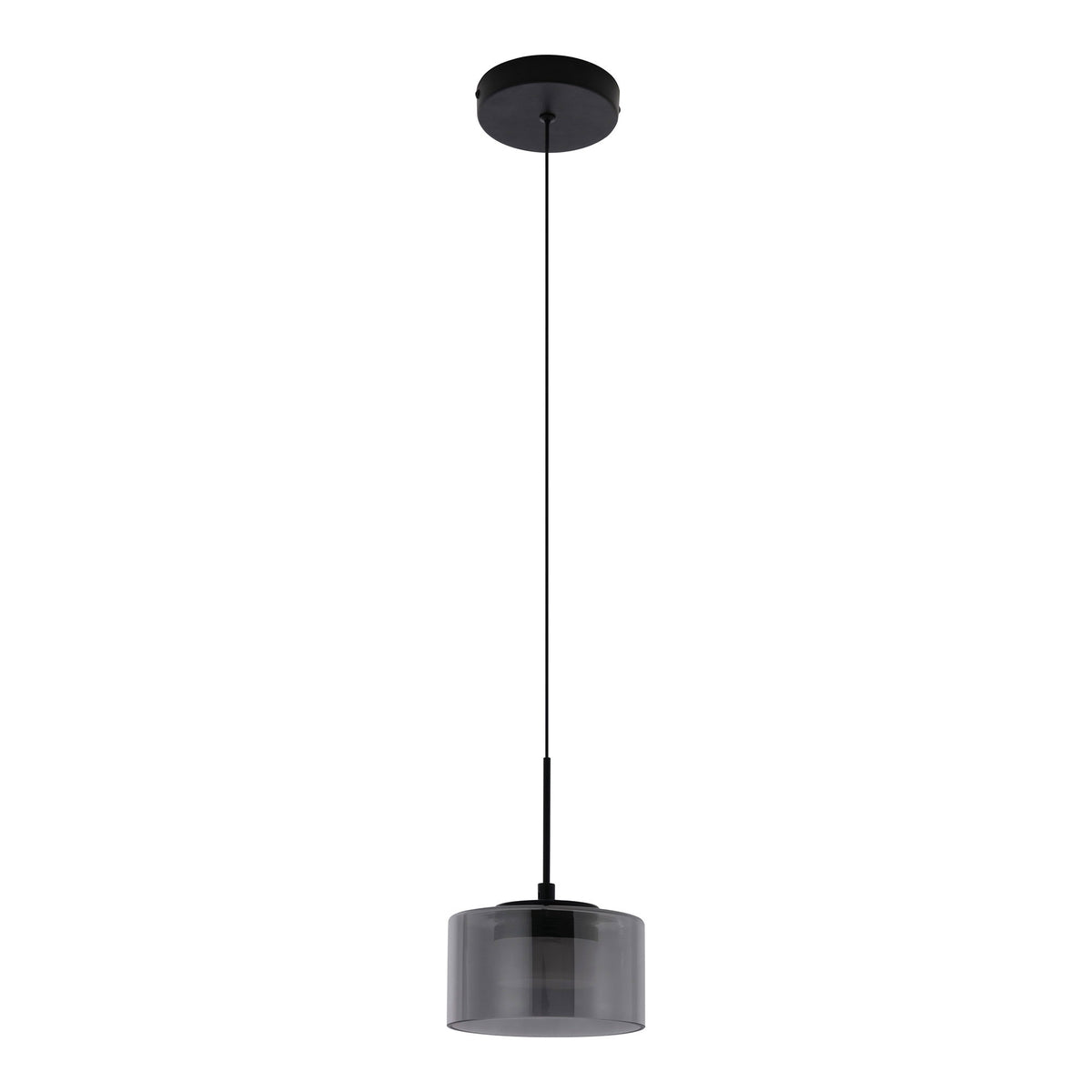 Cholet Pendant - Black / Clear