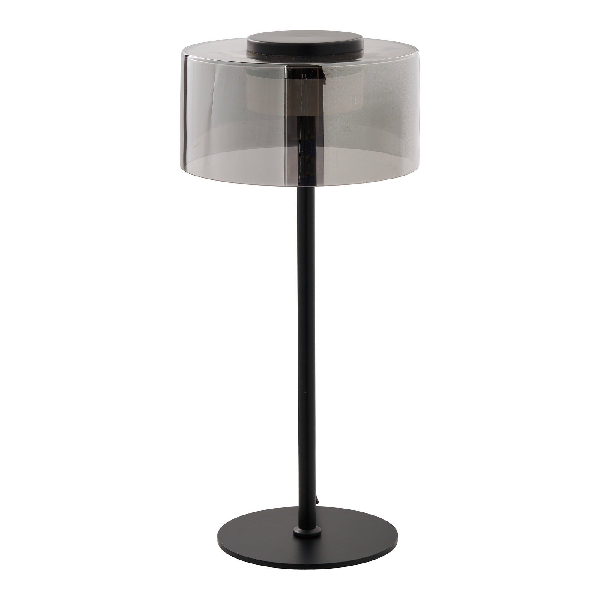 Cholet Table Lamp - Black / Clear