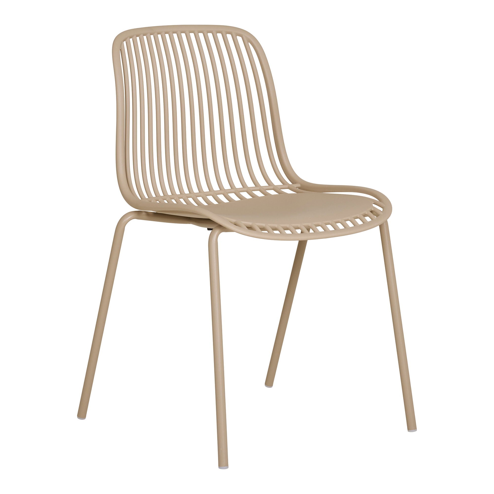 Branson Dining Chair - Dining chair, polypropylene, stackable, sand