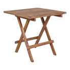 Bilbao Side Table - Side Table, teak, nature, 50x50x50 cm