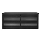 Dubrovnik Cushion Box  - Cushion Box, plastic, black, 146,5x61x64,5 cm, 490 L