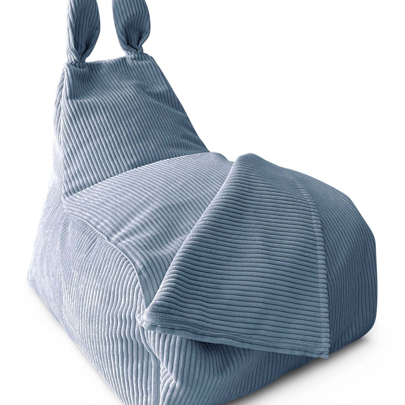 BUNNY L Bean Bag, Corduroy, Dark Brown - Scandinavian Stories by Marton