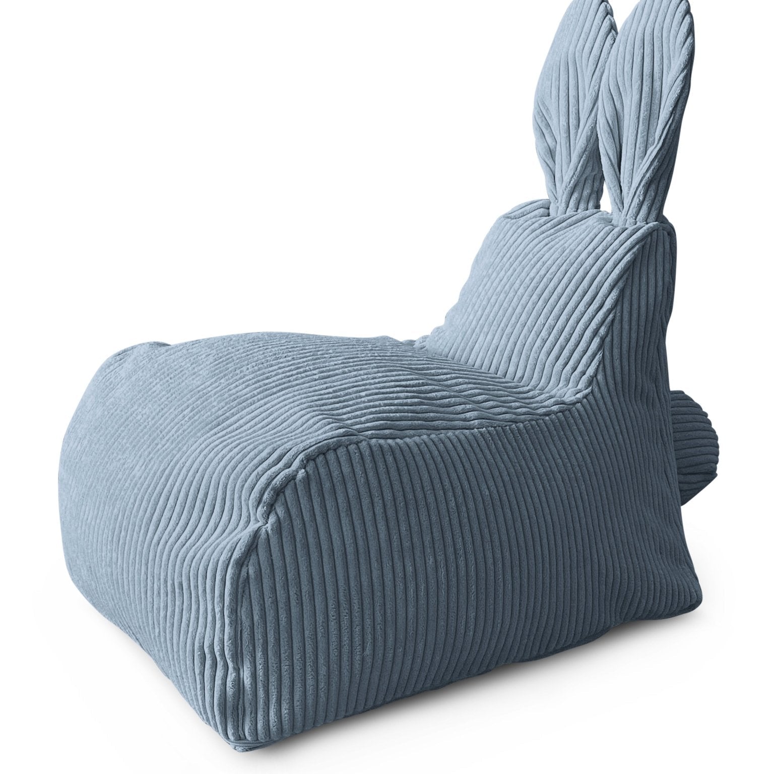 BUNNY S Bean Bag, Corduroy Dark Grey - Scandinavian Stories by Marton