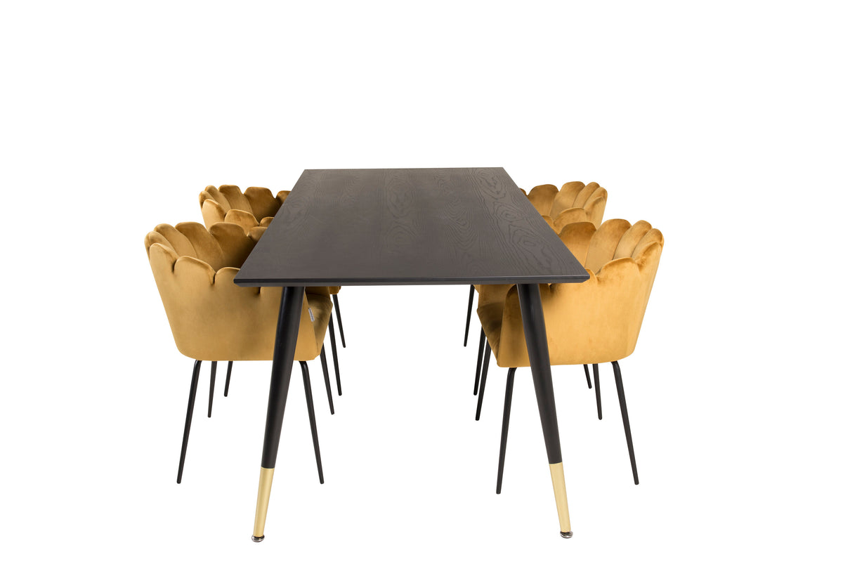 Dipp Dining Table with Limhamn Chairs