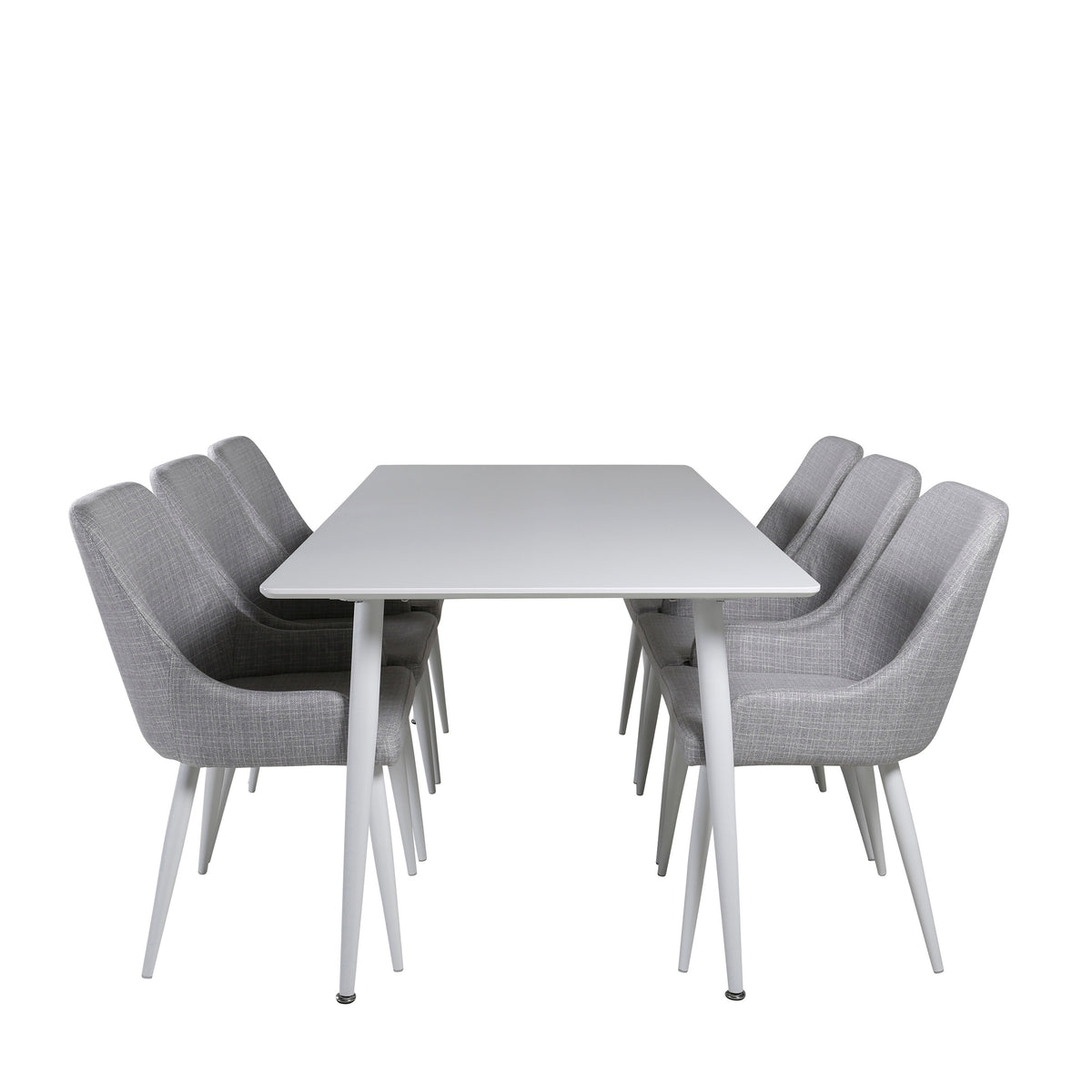 Polar Dining Table with Plaza Chairs