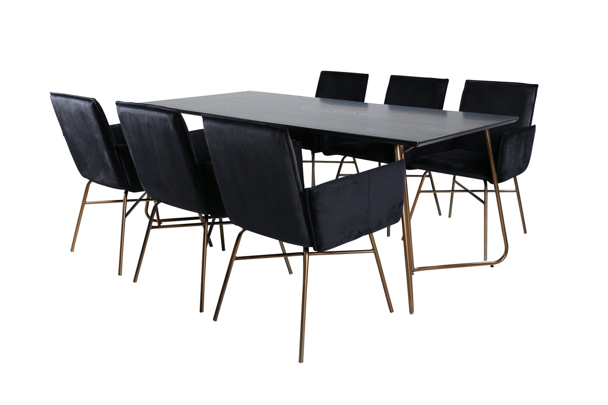 Petra Dining Table with Petra Chairs
